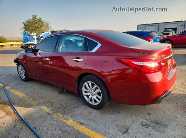 1N4AL3AP0GN318082 2016 NISSAN ALTIMA Red უკანა მარცხენა