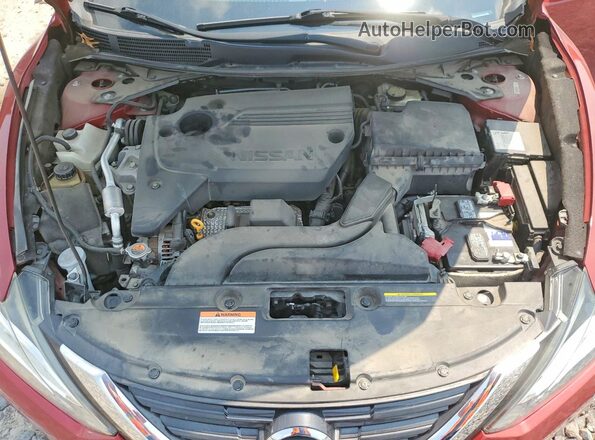 1N4AL3AP0GN343127 2016 NISSAN ALTIMA Burgundy უკანა სალონის ხედი