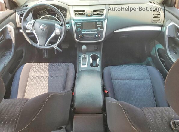 1N4AL3AP0GN343127 2016 NISSAN ALTIMA Burgundy წინა პანელის ხედი