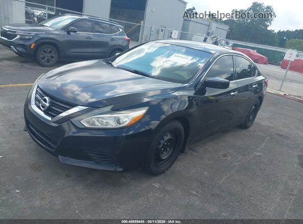 1N4AL3AP0GN363376 2016 NISSAN ALTIMA Black წინა მარცხენა ხედი სამი მეოთხედიდან