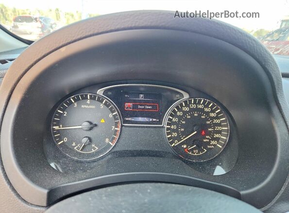1N4AL3AP0GN389296 2016 NISSAN ALTIMA Gray Vista del cuadro de instrumentos