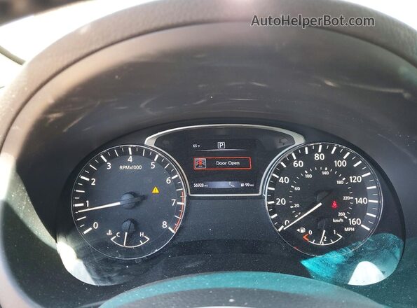 1N4AL3AP0HC128988 2017 NISSAN ALTIMA Black Vista del cuadro de instrumentos