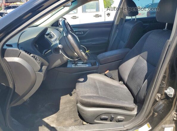 1N4AL3AP0HC150134 2017 NISSAN ALTIMA Black Widok wnętrza z przodu
