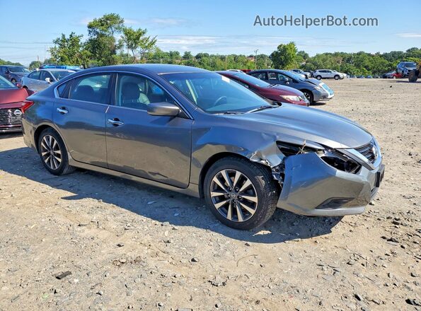 1N4AL3AP0HC156421 2017 NISSAN ALTIMA Серый Передняя правая четверть