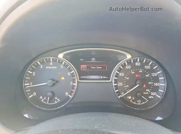 1N4AL3AP0HC156421 2017 NISSAN ALTIMA Серый Вид щитка приборов