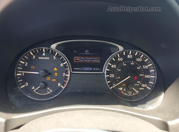 1N4AL3AP0HC174112 2017 NISSAN ALTIMA Gray Instrument cluster view