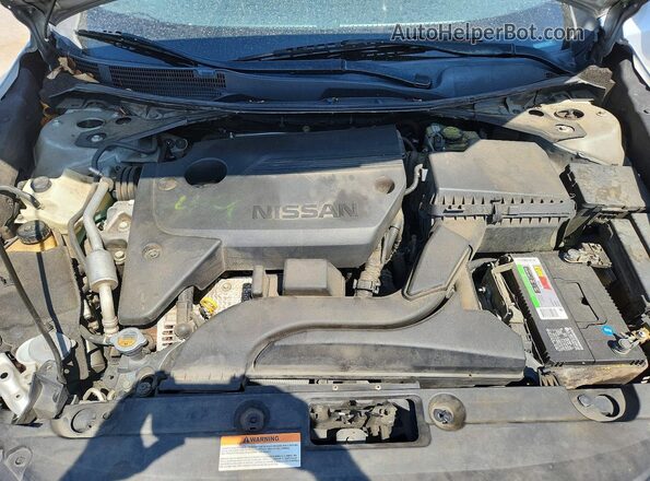 1N4AL3AP0HC186499 2017 NISSAN ALTIMA Silver Вид задньої частини салону