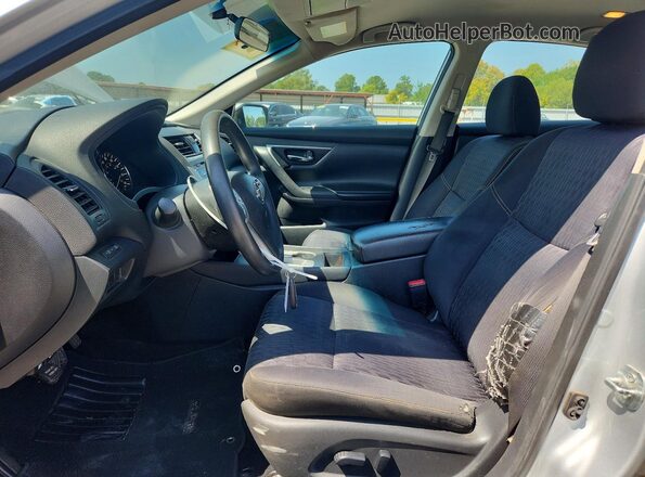 1N4AL3AP0HC186499 2017 NISSAN ALTIMA Silver Вид салону спереду