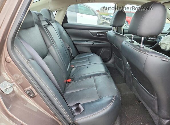 1N4AL3AP0HC193100 2017 NISSAN ALTIMA Brown უკანა სავარძლების ხედი