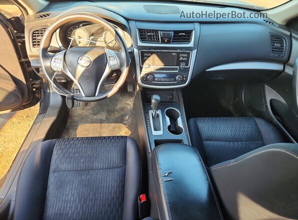 1N4AL3AP0HC233479 2017 NISSAN ALTIMA Черный Вид панели приборов