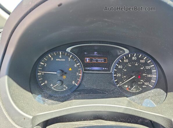 1N4AL3AP0HC244711 2017 NISSAN ALTIMA Gray Instrument cluster view