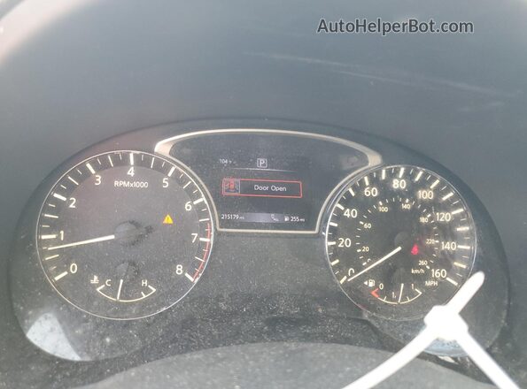 1N4AL3AP0HC255529 2017 NISSAN ALTIMA Charcoal Instrument cluster view