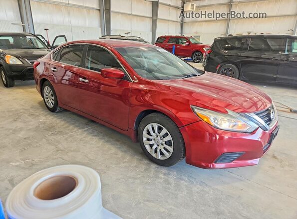 1N4AL3AP0HC257572 2017 NISSAN ALTIMA Red Widok deski rozdzielczej