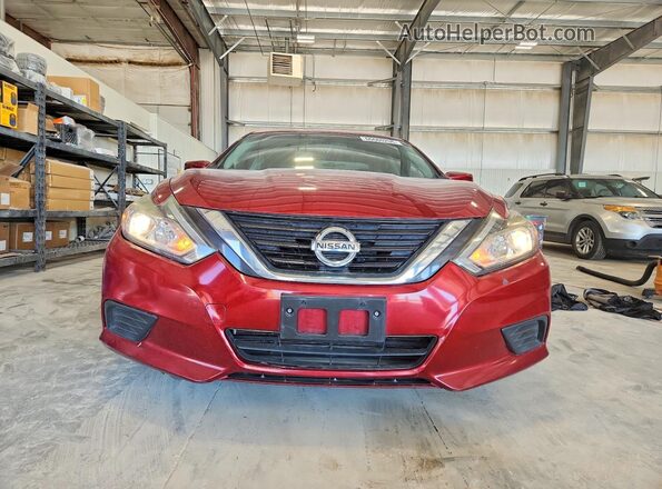 1N4AL3AP0HC257572 2017 NISSAN ALTIMA Red Widok wnętrza z tyłu