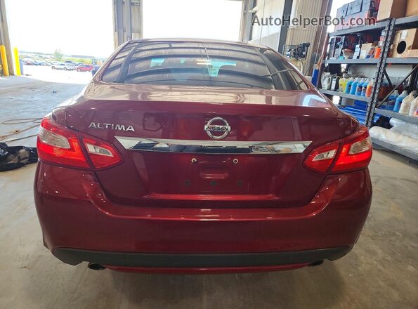 1N4AL3AP0HC257572 2017 NISSAN ALTIMA Red Widok naklejki z numerem VIN