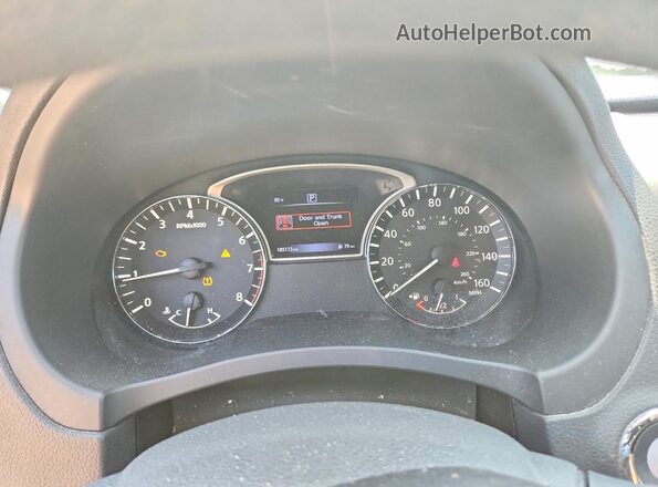 1N4AL3AP0HC274193 2017 NISSAN ALTIMA Gray Вид щитка приладів