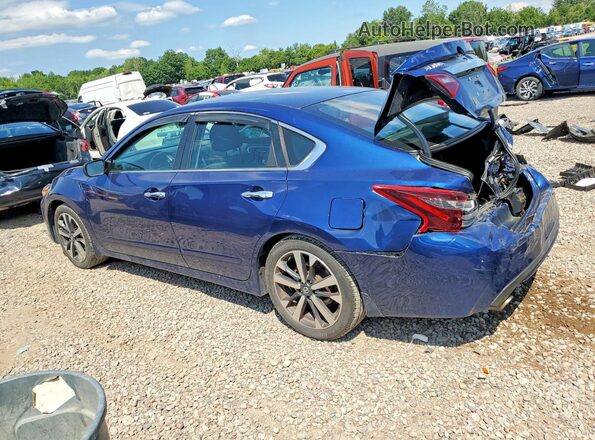1N4AL3AP0HC281807 2017 NISSAN ALTIMA Синий Задняя левая четверть