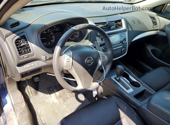 1N4AL3AP0HC281807 2017 NISSAN ALTIMA Синий Вид панели приборов
