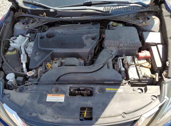 1N4AL3AP0HC281807 2017 NISSAN ALTIMA Синий Вид задней части салона