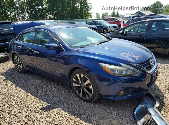 1N4AL3AP0HC281807 2017 NISSAN ALTIMA Синий Передняя правая четверть