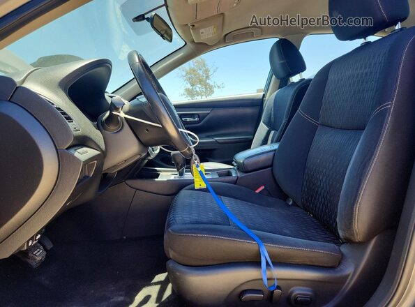 1N4AL3AP0HC287638 2017 NISSAN ALTIMA Угольный Вид салона спереди