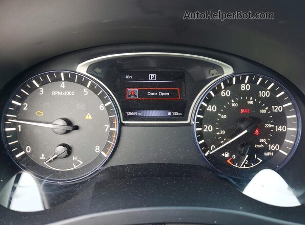 1N4AL3AP0HC491940 2017 NISSAN ALTIMA Blue Սարքավորումների վահանակի տեսք