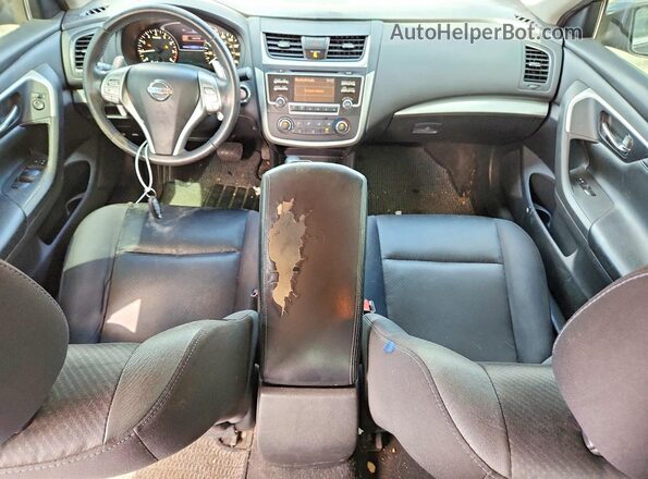 1N4AL3AP0HN318844 2017 NISSAN ALTIMA Black Вид панелі приладів