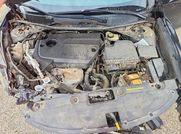 1N4AL3AP0HN341086 2017 NISSAN ALTIMA Black Вид задньої частини салону
