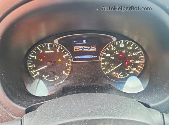 1N4AL3AP0HN341086 2017 NISSAN ALTIMA Black Вид щитка приладів
