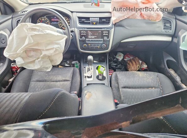 1N4AL3AP0HN341086 2017 NISSAN ALTIMA Black Вид панелі приладів