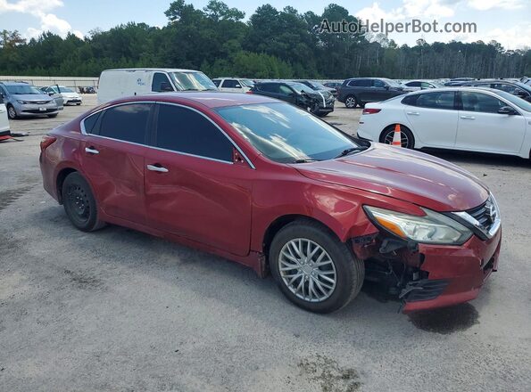 1N4AL3AP0JC127684 2018 NISSAN ALTIMA Красный Передняя правая четверть