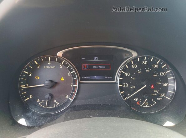 1N4AL3AP0JC127684 2018 NISSAN ALTIMA Красный Вид щитка приборов