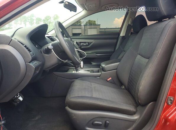 1N4AL3AP0JC127684 2018 NISSAN ALTIMA Красный Вид салона спереди