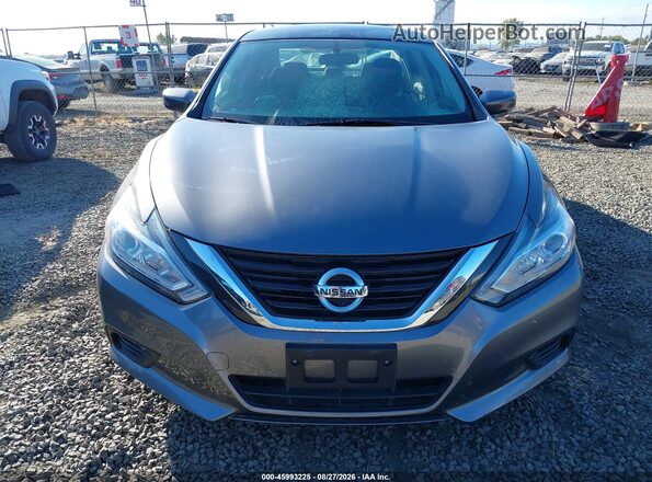 1N4AL3AP0JC130892 2018 NISSAN ALTIMA Gray წინა ხედი