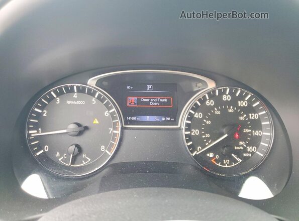 1N4AL3AP0JC134845 2018 NISSAN ALTIMA White Вид щитка приладів