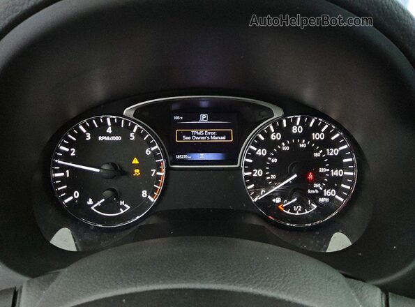 1N4AL3AP0JC138538 2018 NISSAN ALTIMA White Սարքավորումների վահանակի տեսք