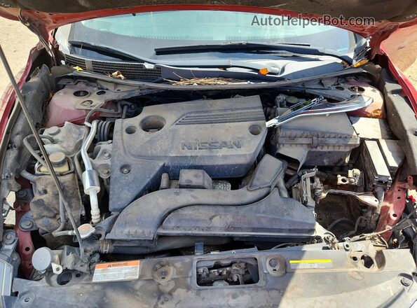 1N4AL3AP0JC154786 2018 NISSAN ALTIMA Burgundy Widok wnętrza z tyłu