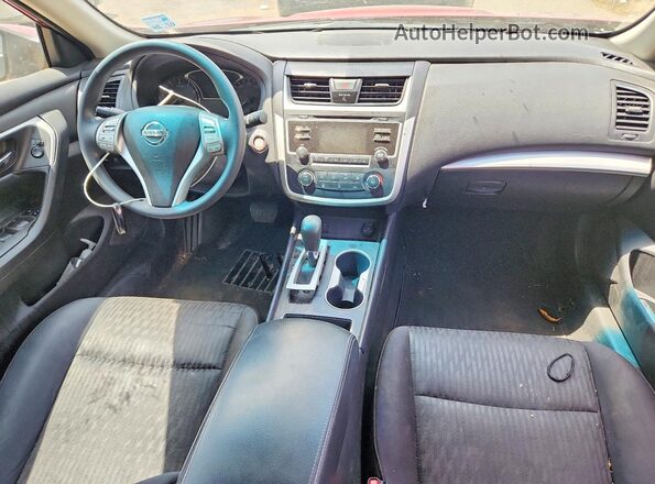 1N4AL3AP0JC154786 2018 NISSAN ALTIMA Burgundy Widok deski rozdzielczej