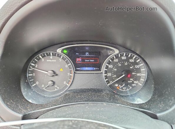1N4AL3AP0JC161866 2018 NISSAN ALTIMA White Սարքավորումների վահանակի տեսք
