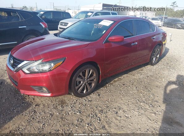 1N4AL3AP0JC209902 2018 NISSAN ALTIMA Red Vista tres cuartos delantera izquierda