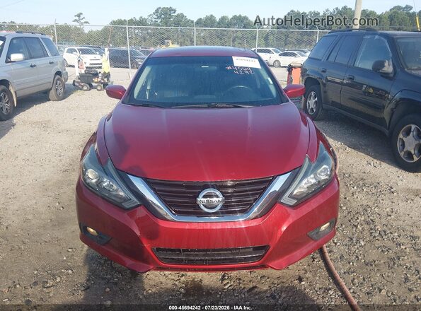 1N4AL3AP0JC209902 2018 NISSAN ALTIMA Red Vista del salpicadero