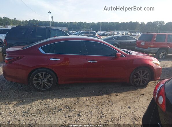 1N4AL3AP0JC209902 2018 NISSAN ALTIMA Red Vista del cuadro de instrumentos