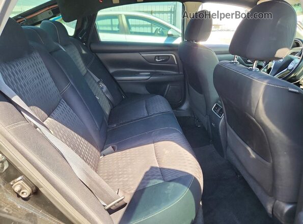 1N4AL3AP0JC221581 2018 NISSAN ALTIMA Black Rear seats view