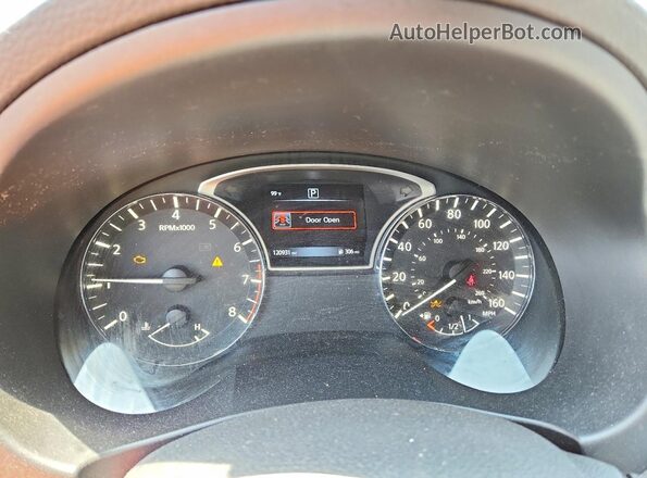 1N4AL3AP0JC258789 2018 NISSAN ALTIMA Белый Вид щитка приборов