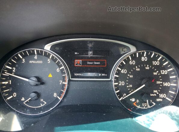 1N4AL3AP0JC267654 2018 NISSAN ALTIMA Черный Вид щитка приборов