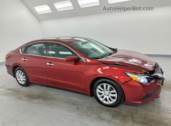 1N4AL3AP0JC476148 2018 NISSAN ALTIMA Burgundy Передня права чверть