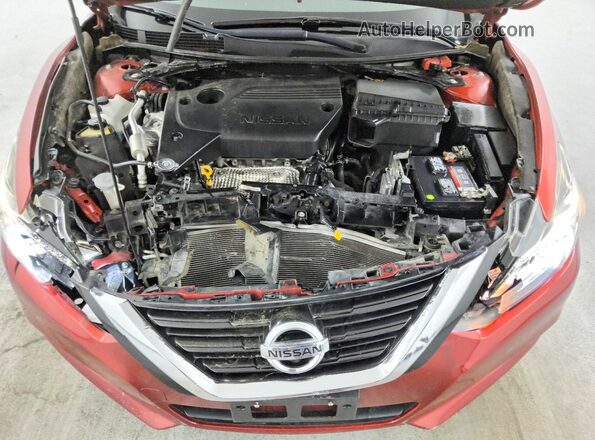 1N4AL3AP0JC476148 2018 NISSAN ALTIMA Burgundy Вид задньої частини салону