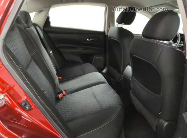 1N4AL3AP0JC476148 2018 NISSAN ALTIMA Burgundy Вид задніх сидінь
