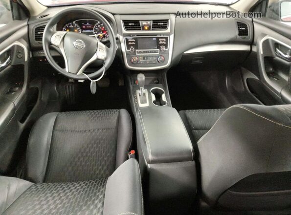 1N4AL3AP0JC476148 2018 NISSAN ALTIMA Burgundy Вид панелі приладів