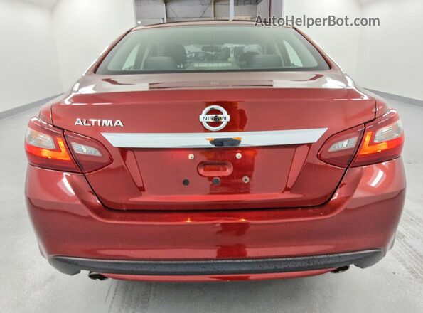 1N4AL3AP0JC476148 2018 NISSAN ALTIMA Burgundy Вид ззаду